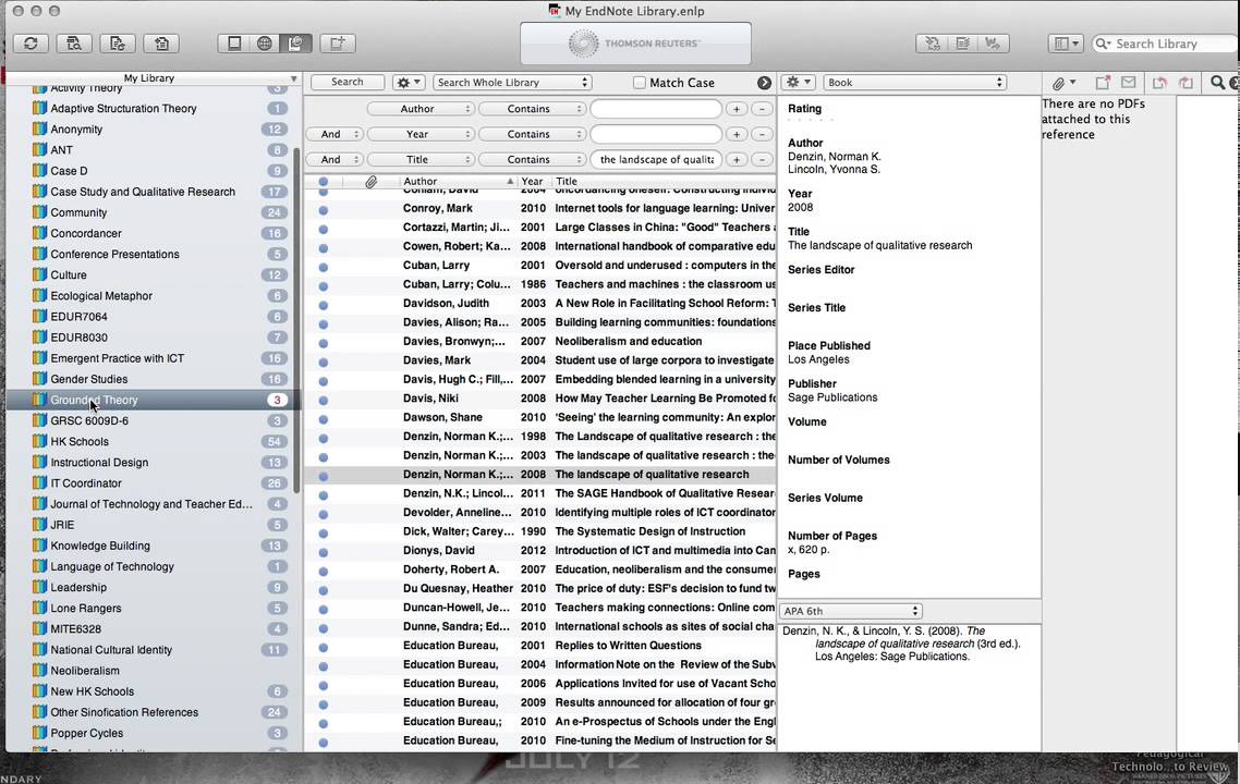 latest version of endnote