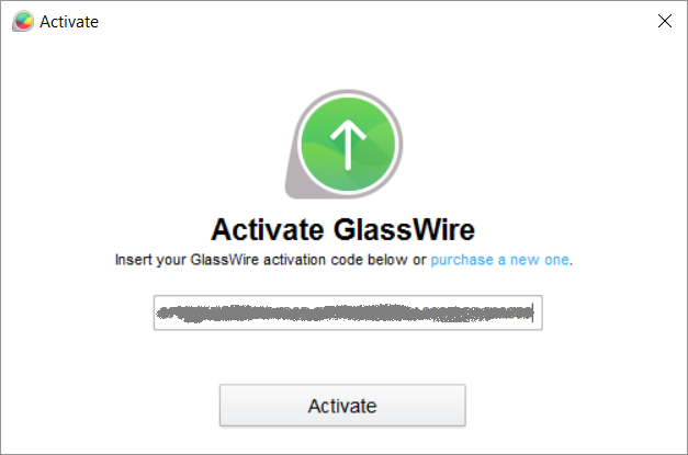 glasswire key list