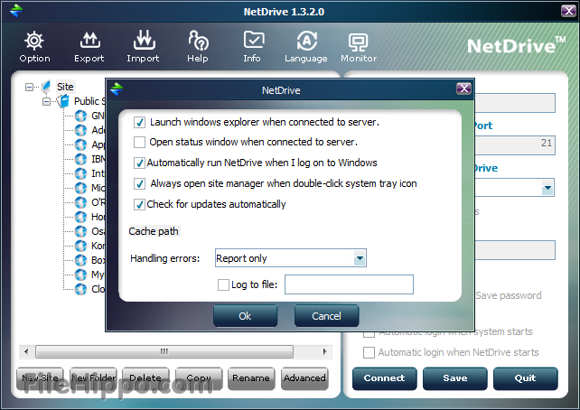 webdrive vs.netdrive