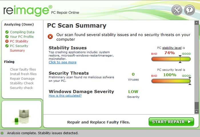 license key for reimage pc repair online