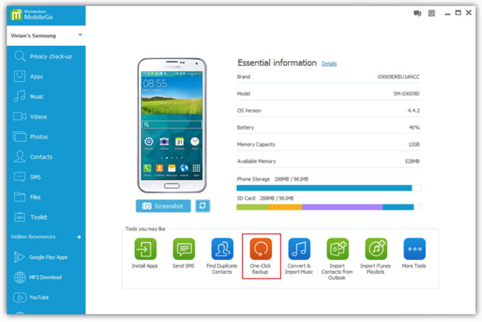 Wondershare MobileGo crack