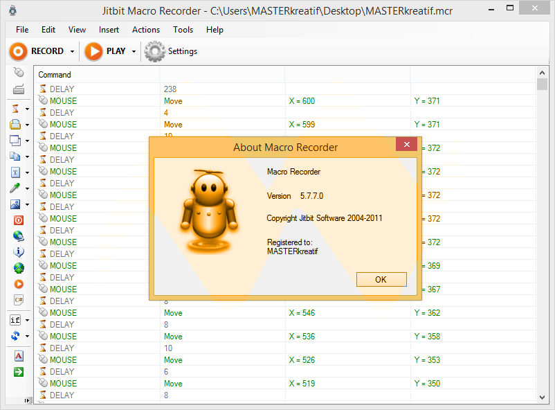 instal Macro Recorder 3.0.47