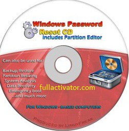 windows password recovery tool key