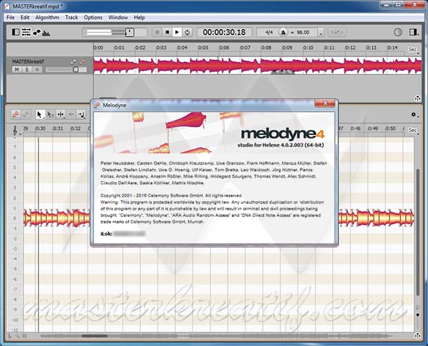 Celemony Melodyne 5 keygen