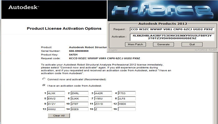 AutoCAD 2012 Product Key