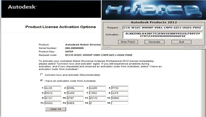 2008 autocad activation code